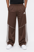 Brown Adidas Oversized Pants