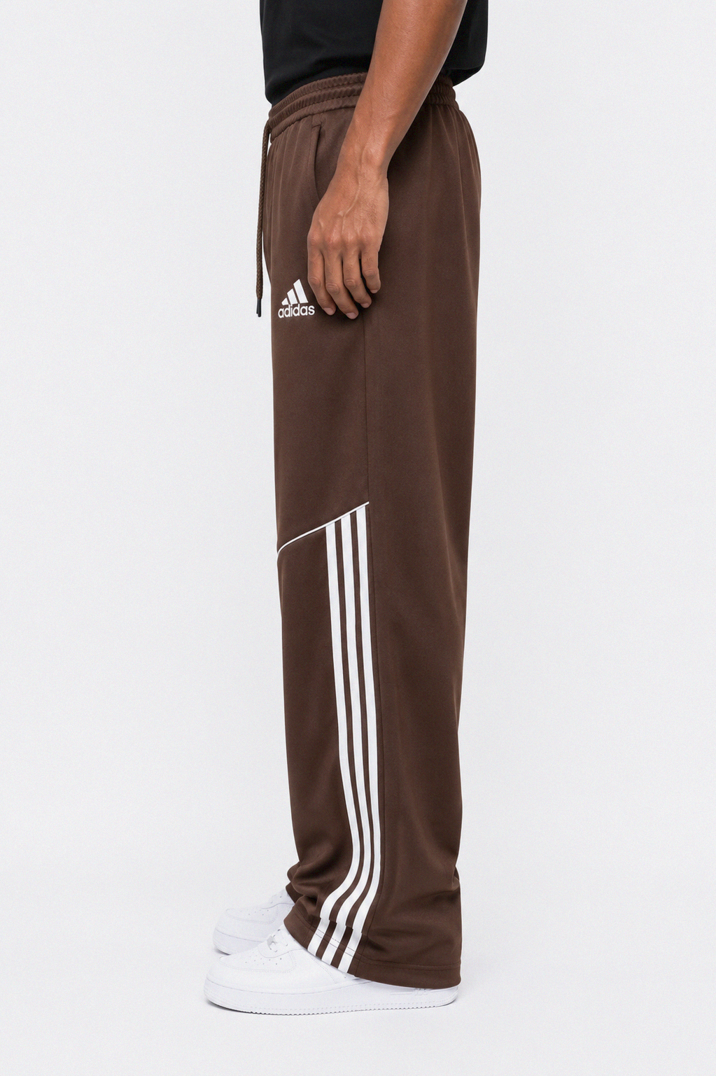 Brown Adidas Oversized Pants
