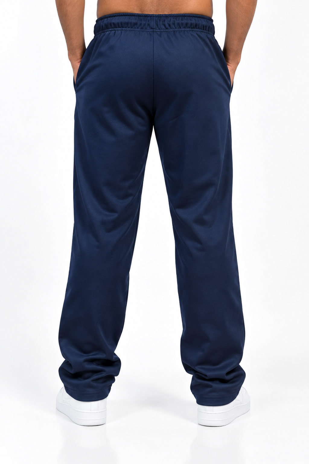 Essential Oversized Pants B Navy Blue UNISEX