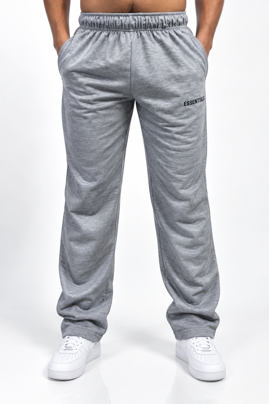 Essential Oversized Pants Ash UNISEX