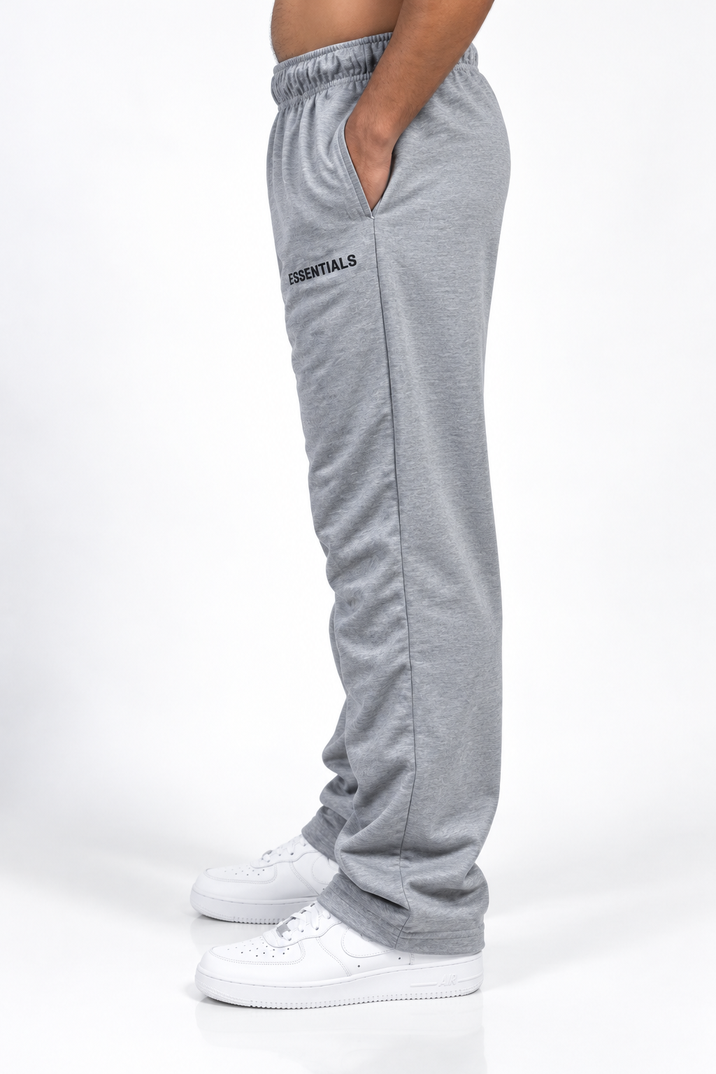 Essential Oversized Pants Ash UNISEX