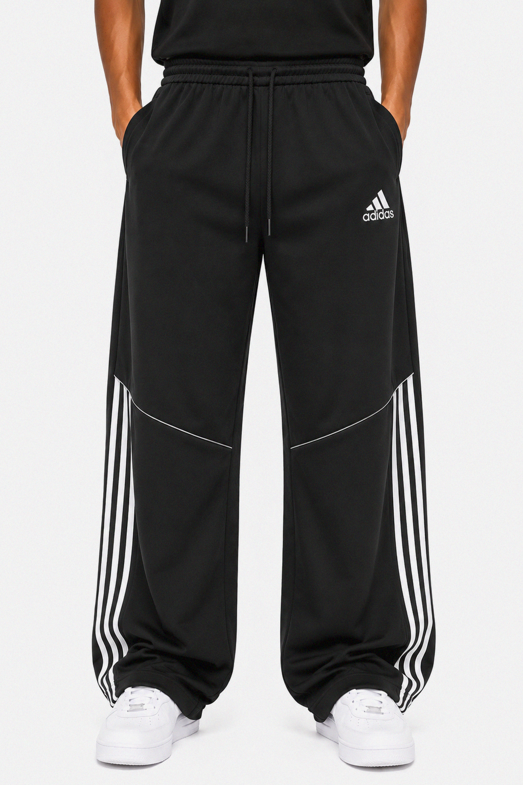 Black Adidas Oversized Pants