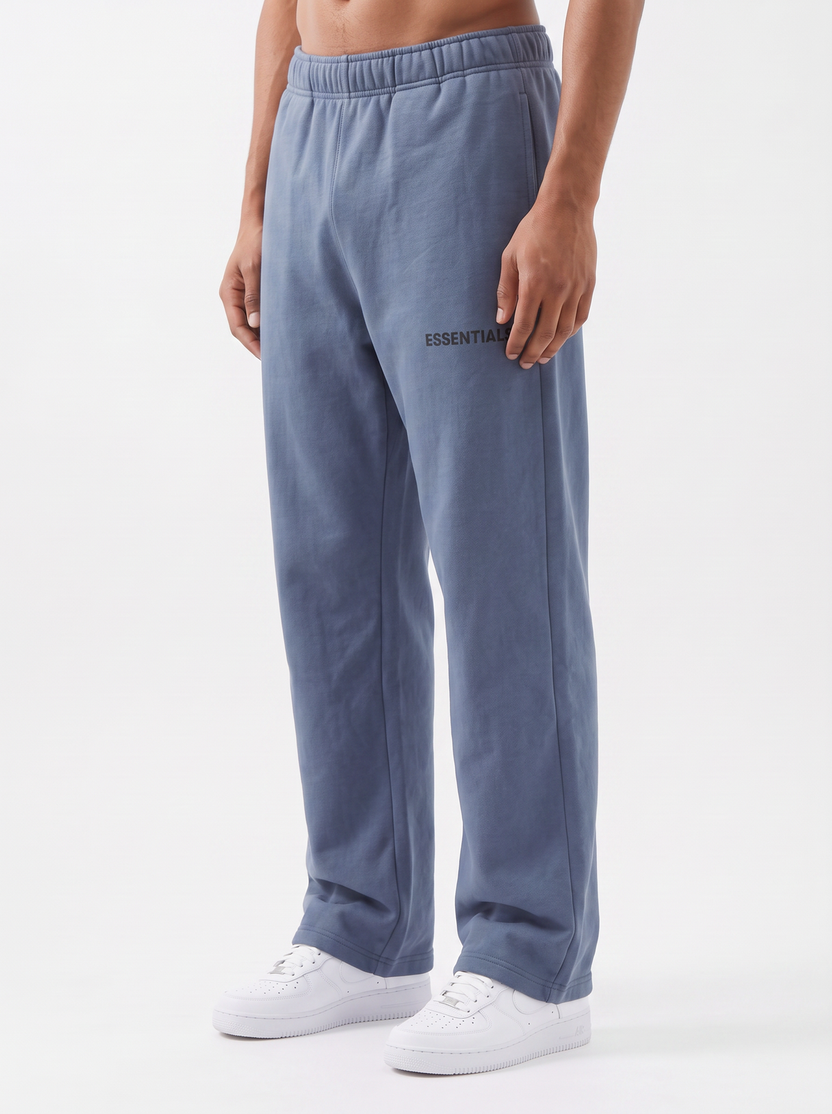 Essential Oversized Pants Dusty Blue UNISEX