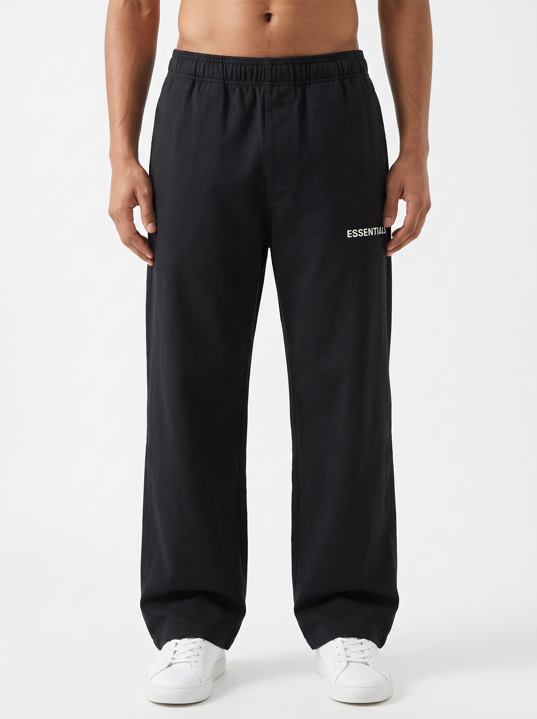 Essential Oversized Pants Black