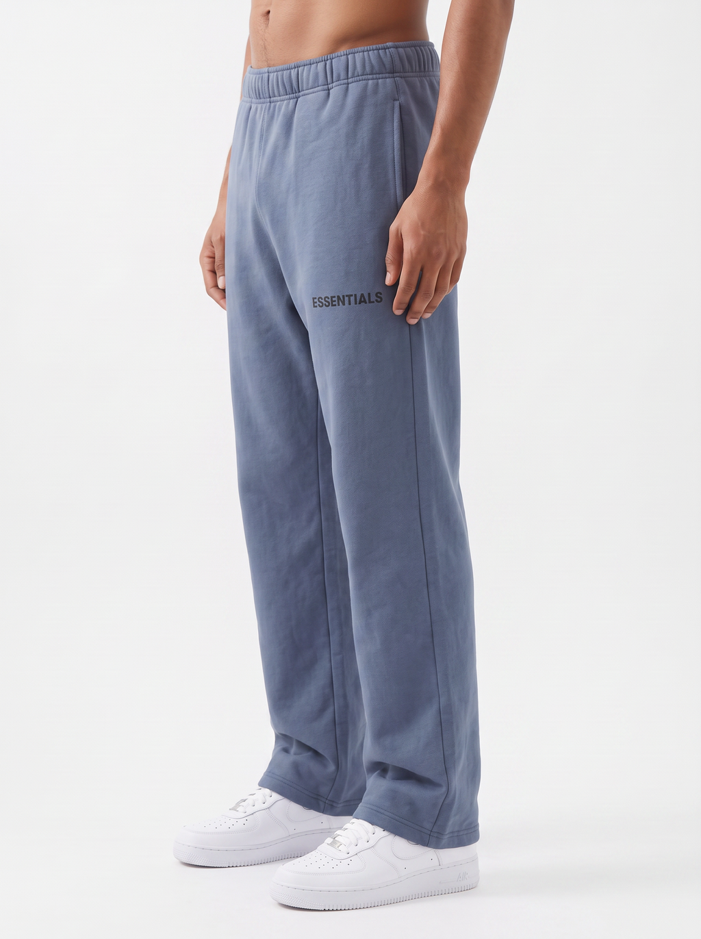 Essential Oversized Pants Dusty Blue UNISEX
